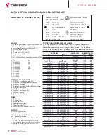 Preview for 10 page of Cameron ORBIT GP-6 Installation Operation & Maintenance