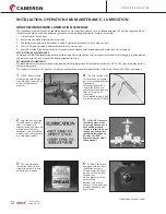 Preview for 14 page of Cameron ORBIT GP-6 Installation Operation & Maintenance