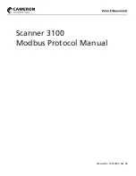 Предварительный просмотр 1 страницы Cameron Scanner 3100 Manual