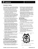 Preview for 6 page of Cameron TYPE 31 Installation, Operation And Maintenance Manual