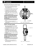 Preview for 7 page of Cameron TYPE 31 Installation, Operation And Maintenance Manual