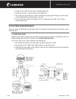 Предварительный просмотр 5 страницы Cameron W-K-M 370D5 Installation, Operation And Maintenance Manual