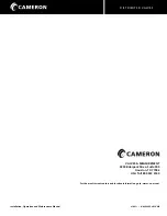 Preview for 8 page of Cameron WHEATLEY 820 Series Installation, Operation And Maintenance Manual