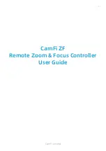 CamFi ZF User Manual preview