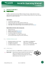 Preview for 6 page of Camfil CamSafe Installation & Operating Manual