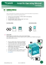 Preview for 22 page of Camfil CamSafe Installation & Operating Manual