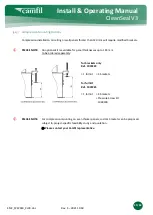 Предварительный просмотр 21 страницы Camfil CleanSeal V3 Installation & Operating Manual