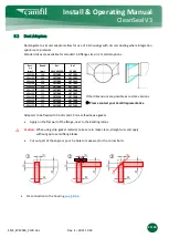 Preview for 29 page of Camfil CleanSeal V3 Installation & Operating Manual