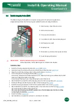 Preview for 32 page of Camfil CleanSeal V3 Installation & Operating Manual