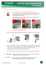 Preview for 45 page of Camfil CleanSeal V3 Installation & Operating Manual