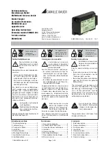 Camille Bauer EMMOD 204 Operating Instructions Manual preview