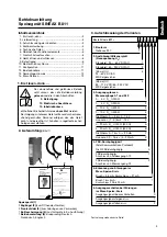 Preview for 3 page of Camille Bauer Gossen MetraWatt SINEAX B 811 Operating Instructions Manual