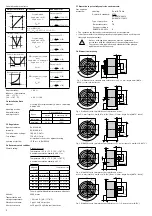 Предварительный просмотр 2 страницы Camille Bauer KINAX 2W2 Operating Instructions