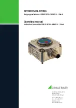 Camille Bauer KINAX N705-MEMS Operating Manual preview