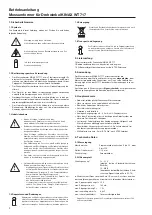 Предварительный просмотр 2 страницы Camille Bauer KINAX WT 717 Operating Instructions Manual