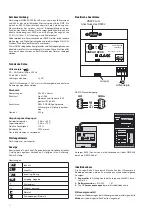 Предварительный просмотр 2 страницы Camille Bauer SINEAX A 200 Operating Instructions Manual