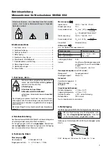 Preview for 3 page of Camille Bauer SINEAX I 552 Operating Instructions Manual