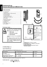 Предварительный просмотр 4 страницы Camille Bauer SINEAX SV 824 Operating Instructions Manual