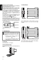 Предварительный просмотр 10 страницы Camille Bauer SINEAX SV 824 Operating Instructions Manual