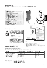 Предварительный просмотр 11 страницы Camille Bauer SINEAX SV 824 Operating Instructions Manual