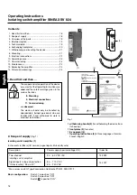 Предварительный просмотр 18 страницы Camille Bauer SINEAX SV 824 Operating Instructions Manual