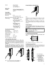 Preview for 5 page of Camille Bauer SINEAX TV 808-12 Operating Instructions Manual