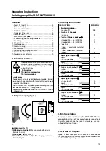 Preview for 15 page of Camille Bauer SINEAX TV 808-12 Operating Instructions Manual