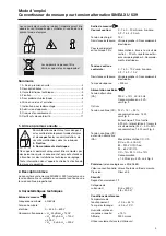 Preview for 5 page of Camille Bauer SINEAX U 539 Operating Instructions Manual