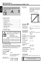 Preview for 2 page of Camille Bauer SINEAX U 543 Operating Instructions Manual