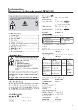 Предварительный просмотр 3 страницы Camille Bauer SINEAX U553 Operating Instructions Manual