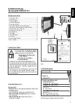 Предварительный просмотр 3 страницы Camille Bauer SIRAX B 811-6 Operating Instructions Manual