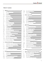 Preview for 5 page of Camina & Schmid Lina 4545 s Operating Instructions Manual