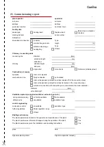 Preview for 47 page of Camina GO-Line S21 Installation & Operating Manual