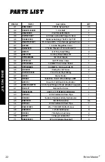 Preview for 22 page of CAMION BRINE MASTER 1600 Owner'S Manual