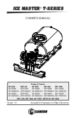 CAMION ICE MASTER IMT1000 Owner'S Manual preview