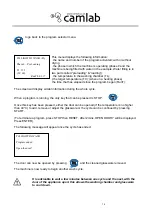 Preview for 14 page of Camlab CAMLAB CUB User Manual