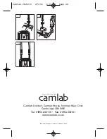 Preview for 28 page of Camlab CW/6210 Instruction Manual