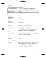 Preview for 25 page of Camlab CW/6230 Instruction Manual