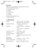 Preview for 3 page of Camlab CW6120 Instruction Manual