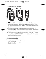 Preview for 8 page of Camlab CW6120 Instruction Manual