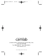 Preview for 12 page of Camlab CW6120 Instruction Manual