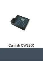 Camlab CW8200 Manual preview