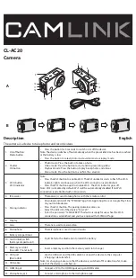 Camlink CL-AC20 User Manual предпросмотр