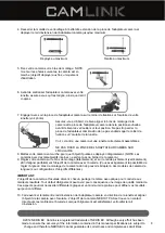 Предварительный просмотр 8 страницы Camlink CL-DSA2 User Manual