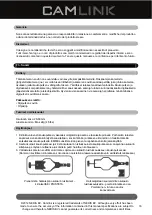 Preview for 16 page of Camlink CL-DSA2 User Manual