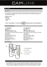 Preview for 3 page of Camlink CL-LANGHAM102 User Manual