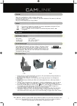 Preview for 4 page of Camlink CL-STUDIO20 User Manual