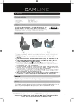 Preview for 7 page of Camlink CL-STUDIO20 User Manual