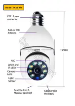 Preview for 2 page of CamnSmart E27STY Quick Manual