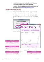 Предварительный просмотр 10 страницы CamNtech Sleep Diary User Manual